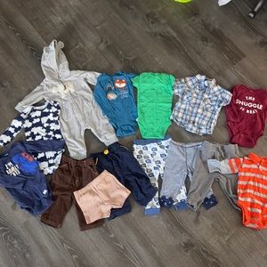 6-9 month boys baby clothes lot
